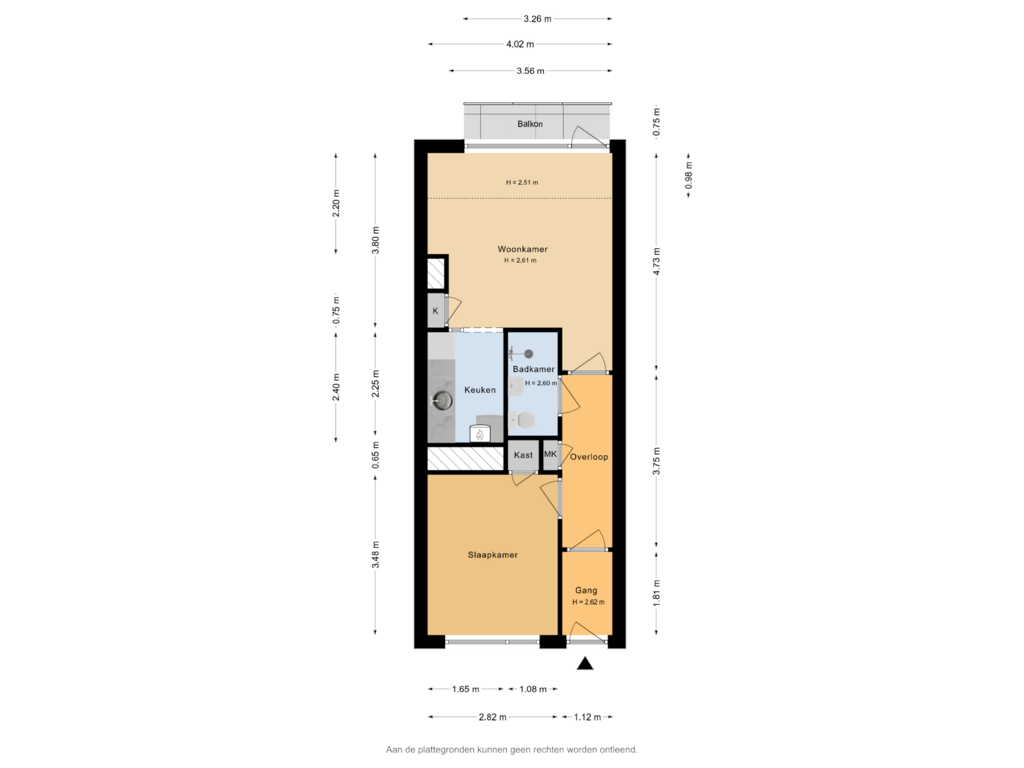 Bekijk plattegrond van Plattegrond van Livingstonelaan 508