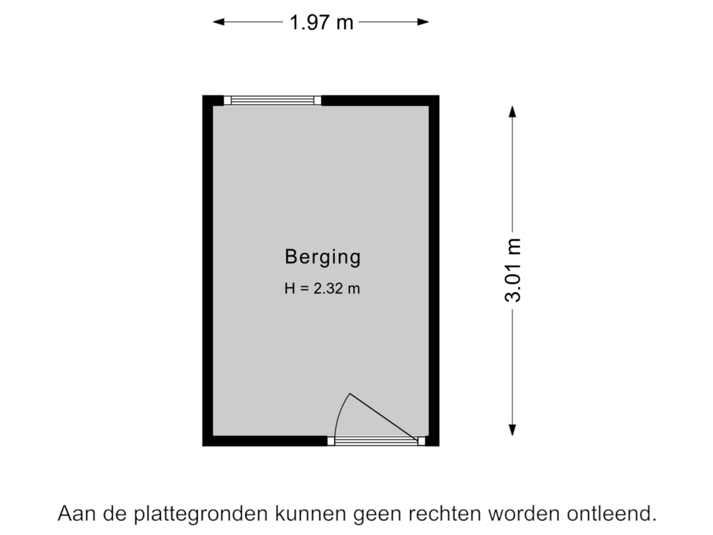 Bekijk plattegrond van Berging van Livingstonelaan 508