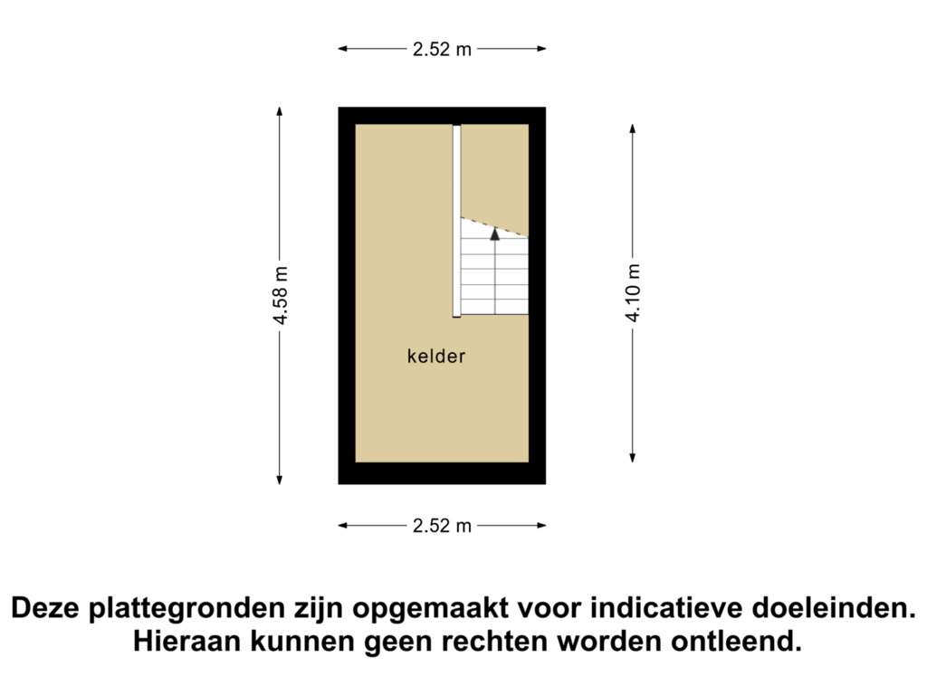 Bekijk plattegrond van Kelder van Leuvenstraat 5