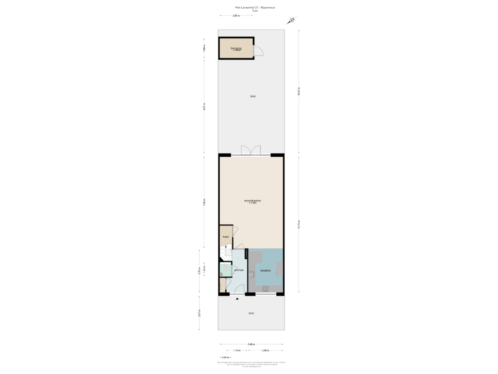 Bekijk plattegrond van TUIN van Piet Lanserhof 27