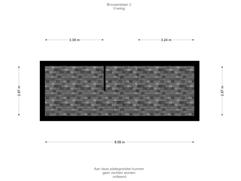 Bekijk plattegrond van Vliering van Brouwerslaan 2