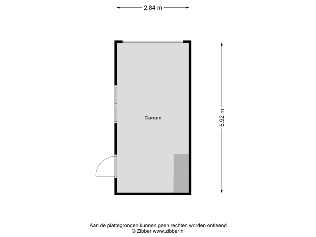 Bekijk plattegrond van Berging van Nijhofslaan 17