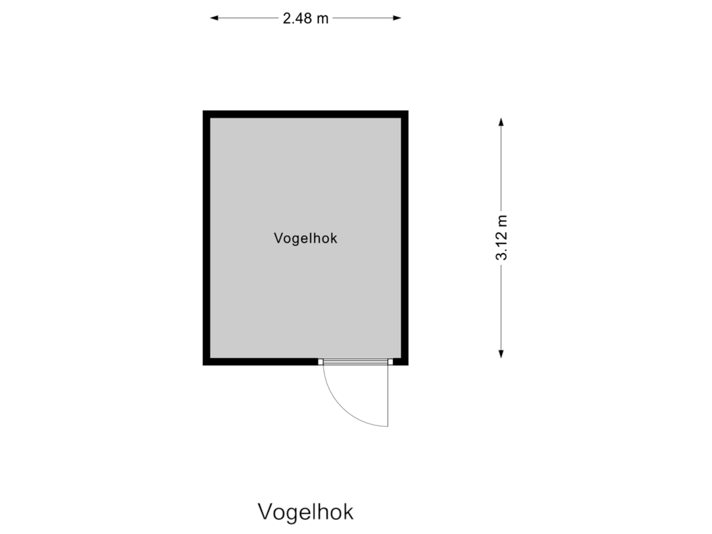 Bekijk plattegrond van Vogelhok van De Munnik 11