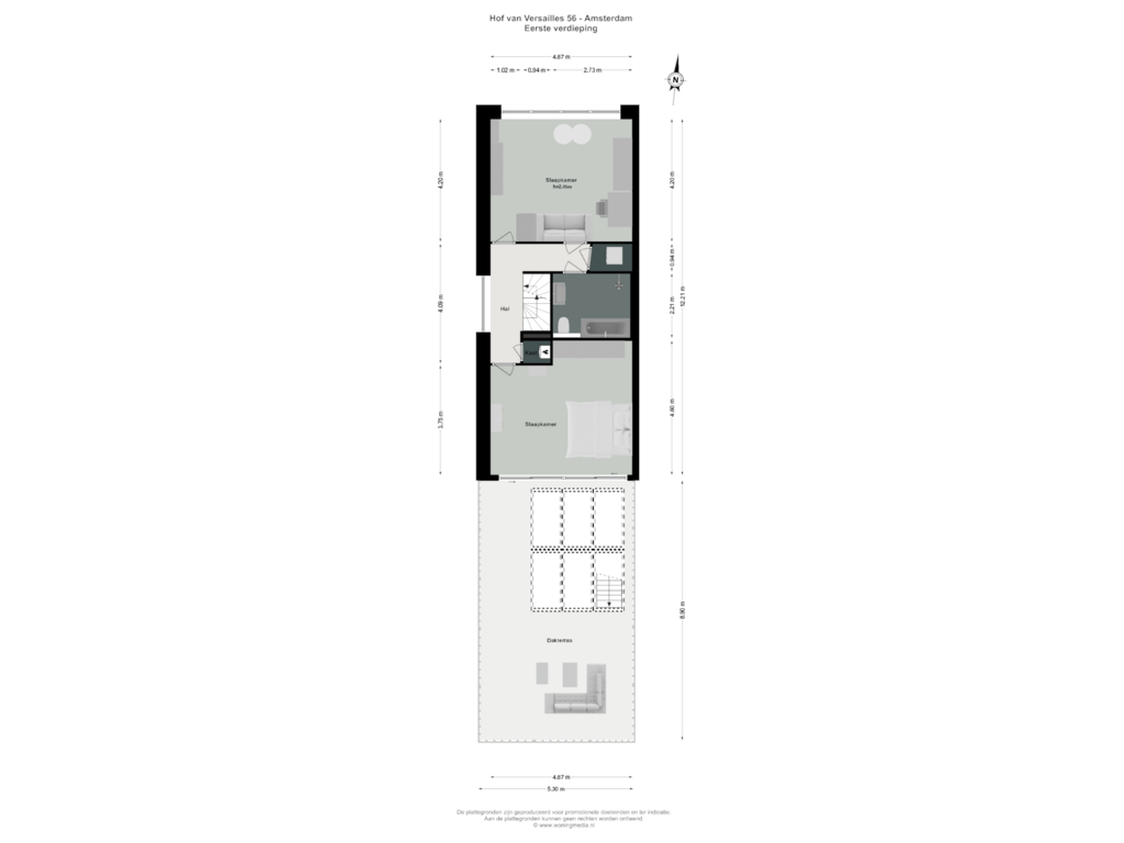 Bekijk plattegrond van 1e_verd van Hof van Versailles 56