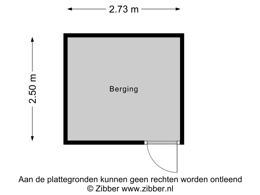 Bekijk plattegrond van Berging van Roggelseweg 39-C4