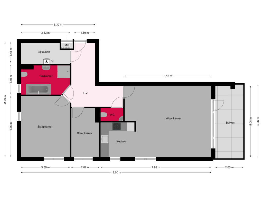 Bekijk plattegrond van Begane grond van Kwikkelstraat 39