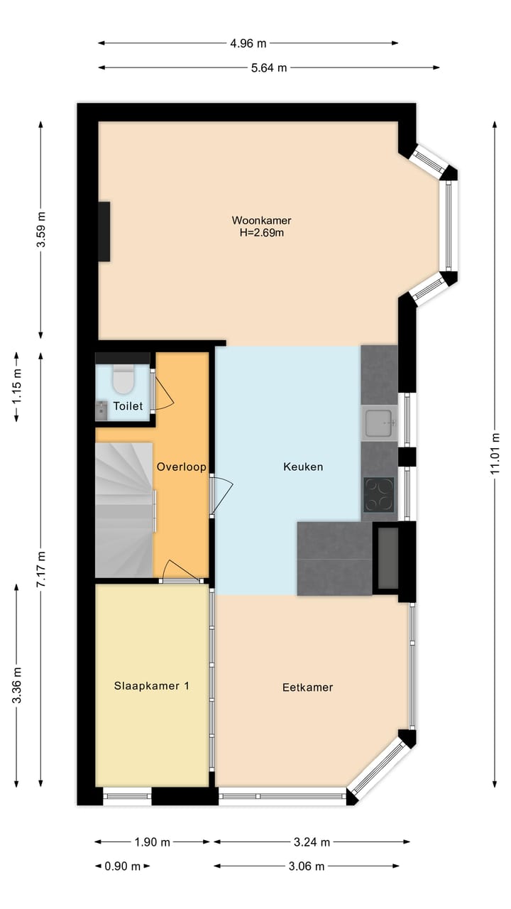 Foto 33 van Voltaplein 36