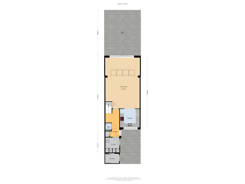 View floorplan of Tuin of Eger 61