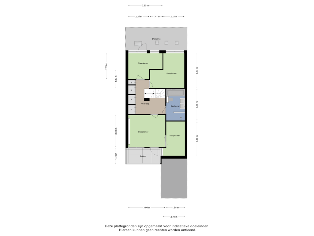 Bekijk plattegrond van Eerste Verdieping van Catharinadaal 29