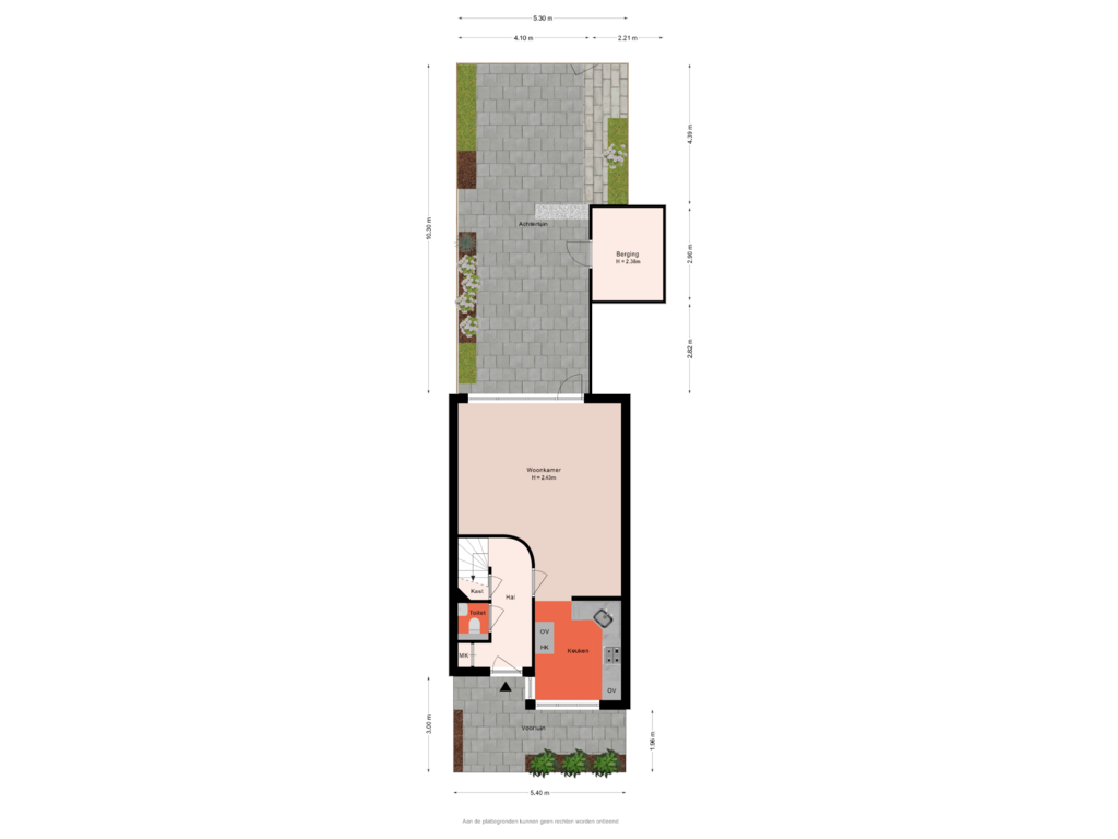 Bekijk plattegrond van Situatie van Poelwijk 8