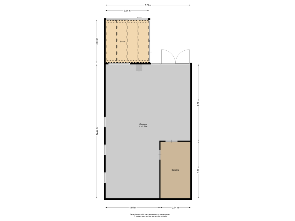 Bekijk plattegrond van Garage van Mr. van Coothstraat 58