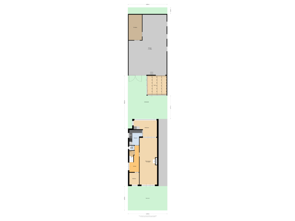 Bekijk plattegrond van Situatie van Mr. van Coothstraat 58