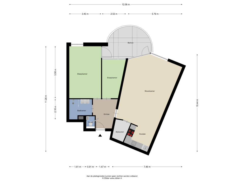 Bekijk plattegrond van Appartement van Putgraaf 265