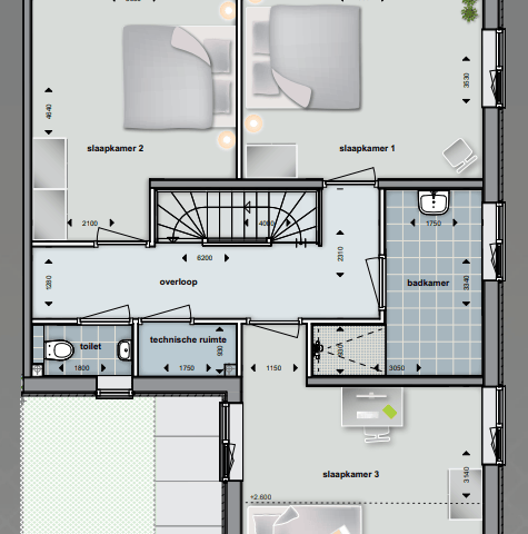 Bekijk foto 7 van Lijsterbes | Halfvrijstaand (Bouwnr. 11)