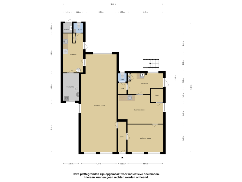 View floorplan of Begane Grond of Stationsweg 39