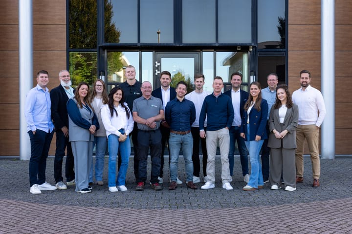 Een promotiefoto voor op kantoor