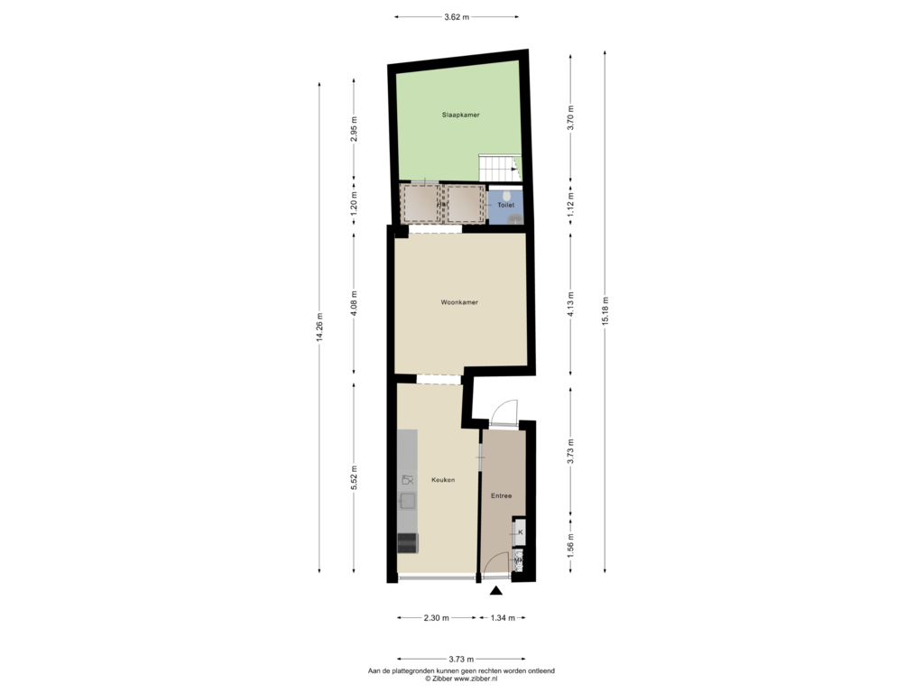 Bekijk plattegrond van Begane Grond van Jansstraat 9