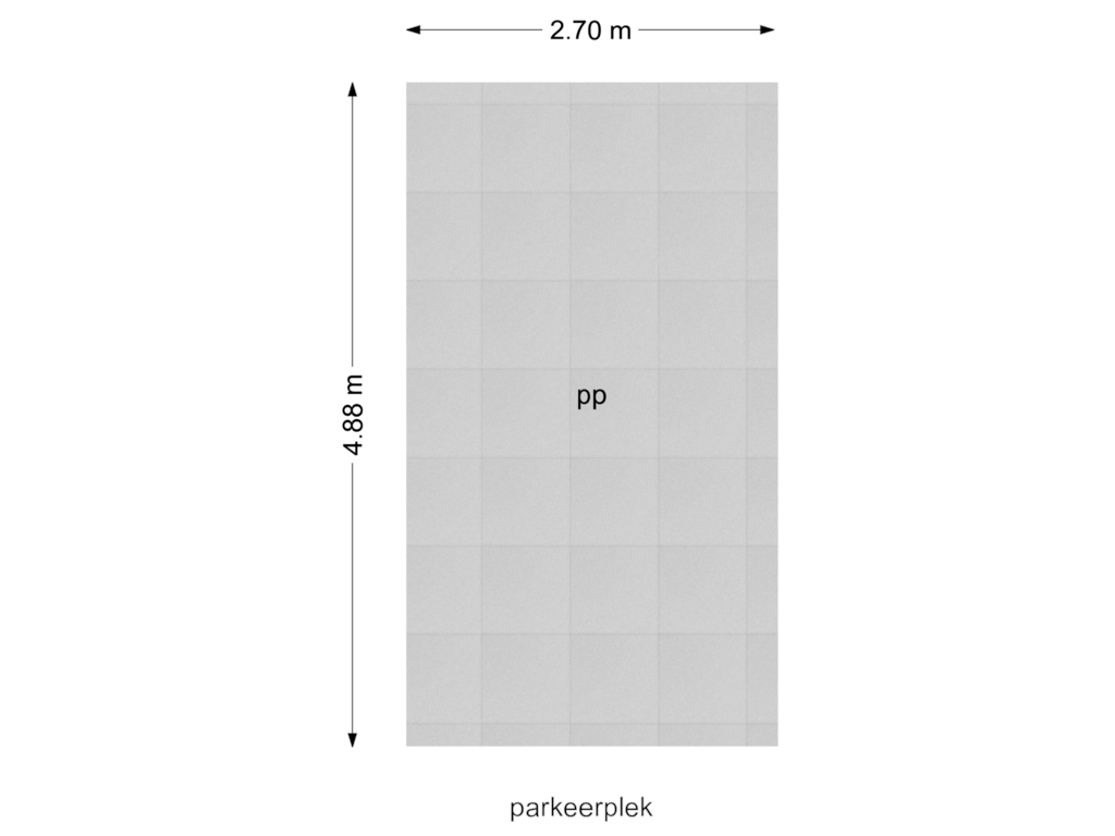 View floorplan of parkeerplek of Eksterhof 41