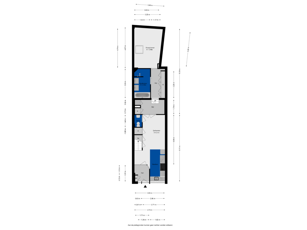 View floorplan of Begane grond of Kethelstraat 20