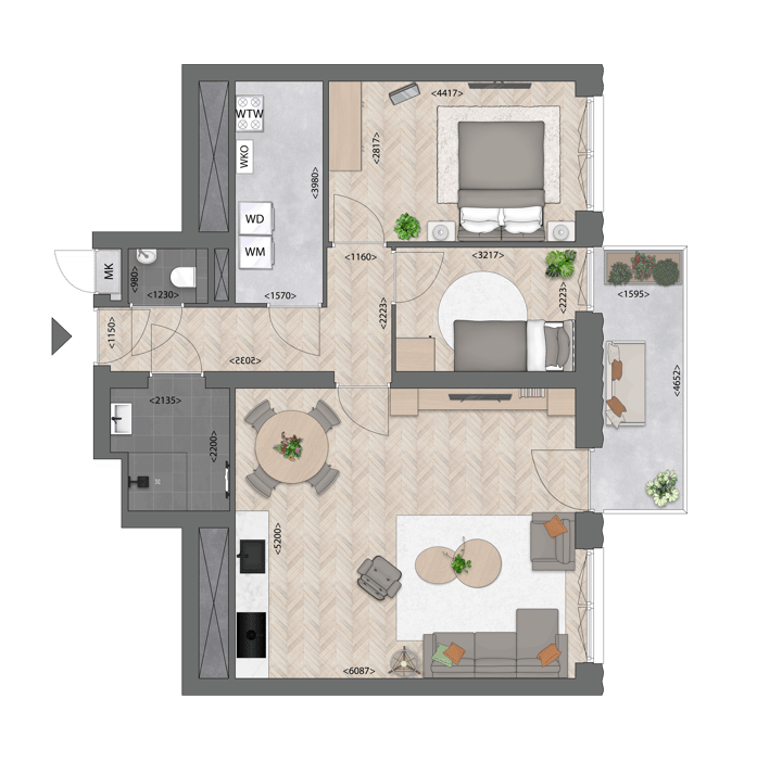 Foto 2 van Betonsteeg 4