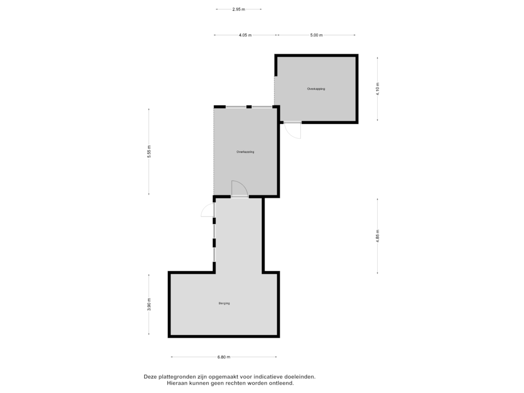 Bekijk plattegrond van Bijgebouwen van Schuinpad 6