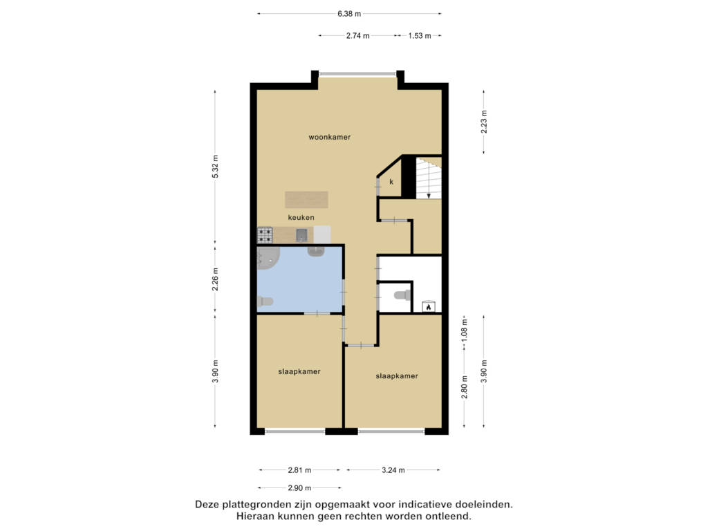 Bekijk plattegrond van Appartement van Boulevard Bankert 52