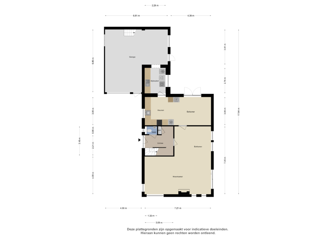 Bekijk plattegrond van Begane Grond van Hagenakkers 27