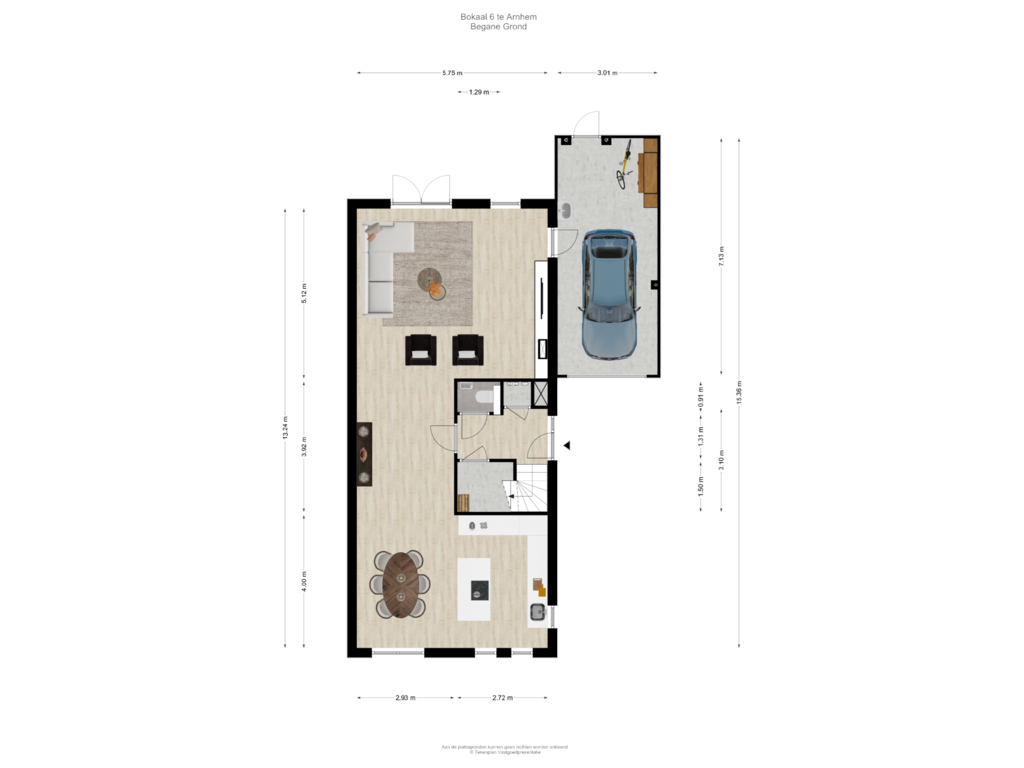 View floorplan of Begane Grond of Bokaal 6