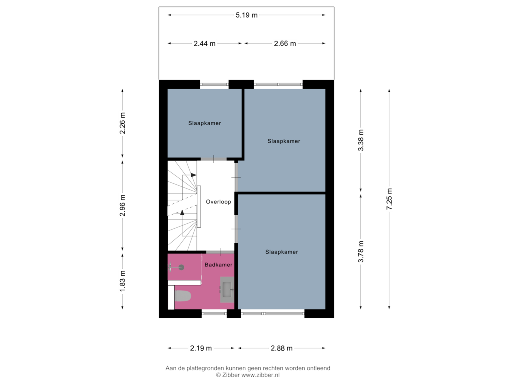 Bekijk plattegrond van Eerste Verdieping van Dörper Tore 2