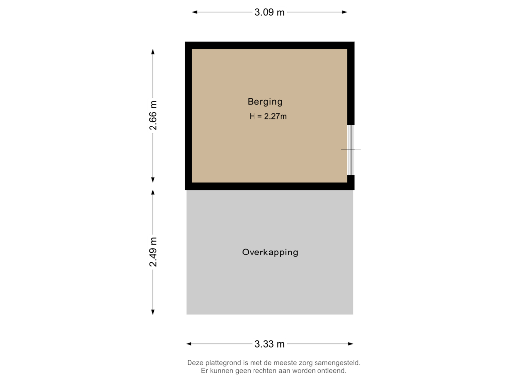 Bekijk plattegrond van Berging van Tosca 10