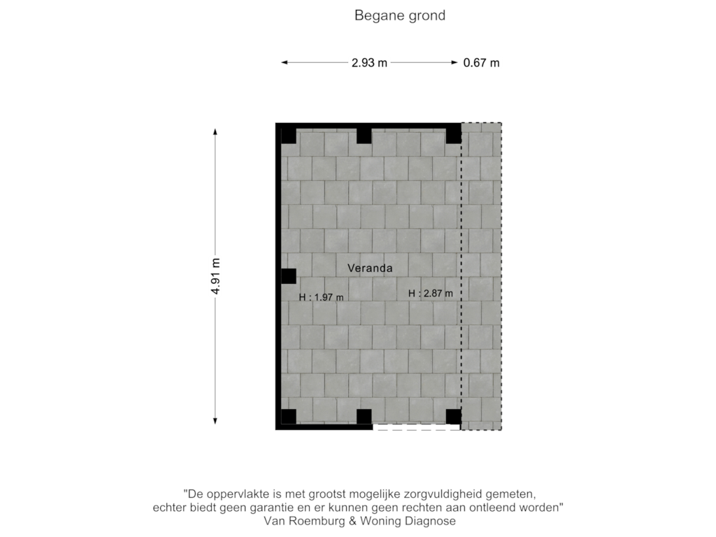 Bekijk plattegrond van Veranda van Vondellaan 43