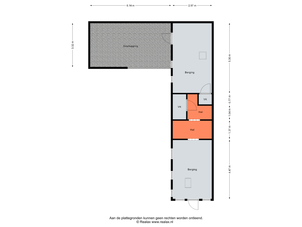 Bekijk plattegrond van Berging van Jan Freerks Zijlkerstraat 47