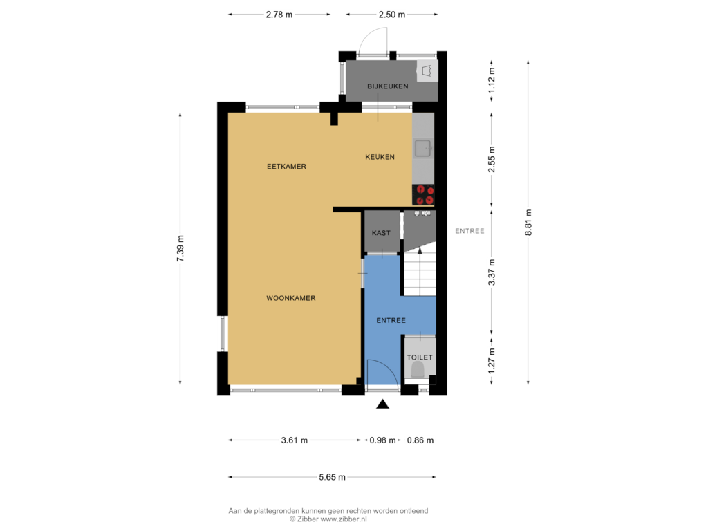 Bekijk plattegrond van Begane Grond van Ganskamer 48