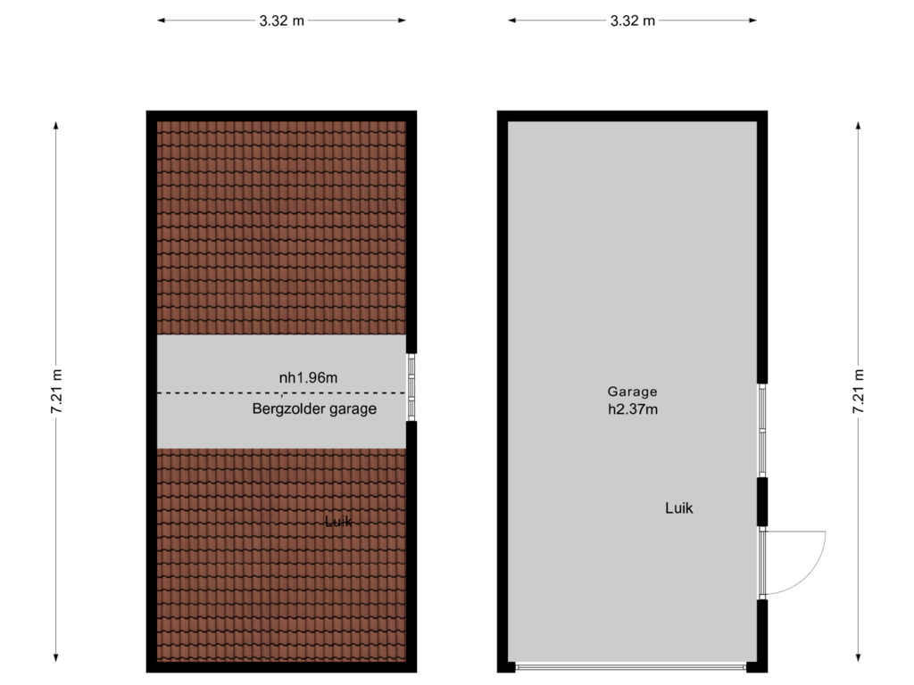 Bekijk plattegrond van Garage van Alteveer 23-A