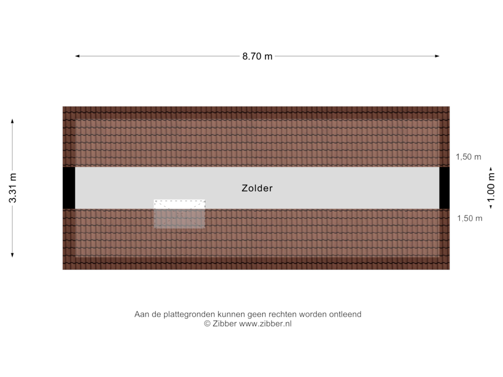 Bekijk plattegrond van Zolder van Pater Bleyslaan 2