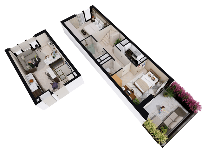 Foto 2 van Knightsbridge Hyde Park huis 2 type 7