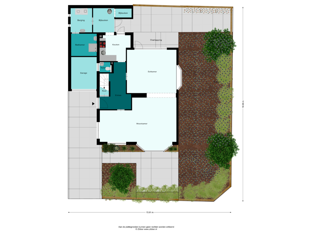 Bekijk plattegrond van Begane Grond_Tuin van Parallelweg 40