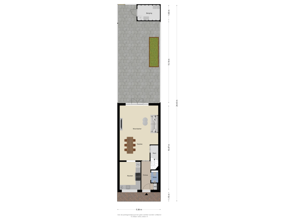 Bekijk plattegrond van Begane Grond_Tuin van Lage Hoek 62