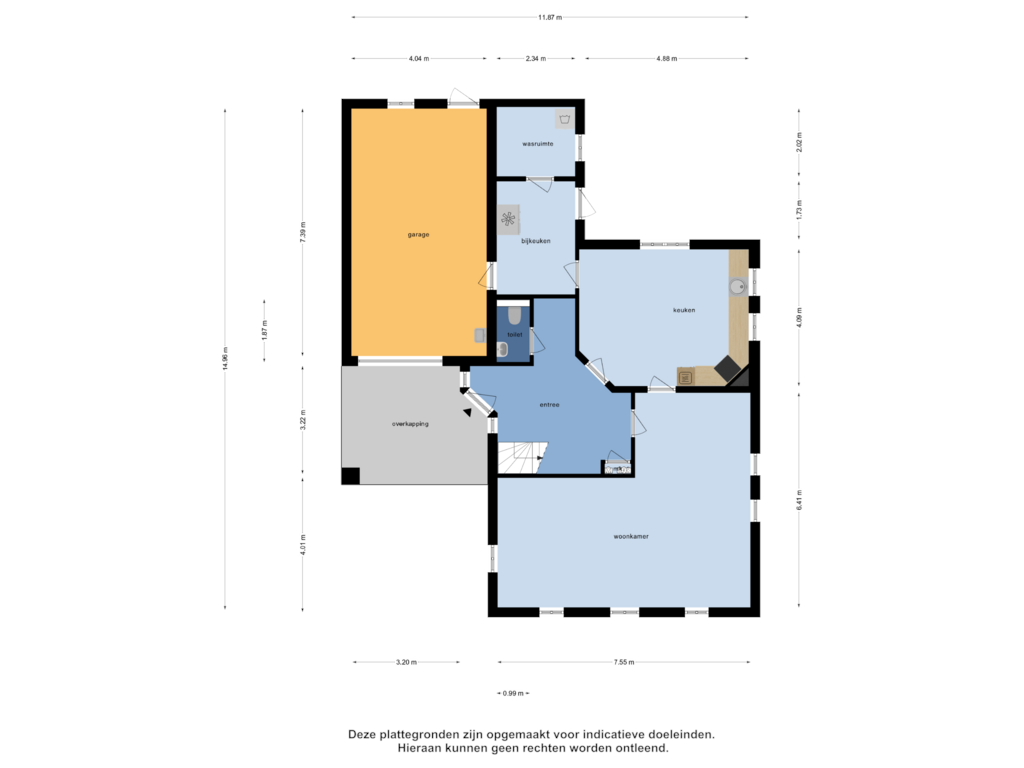 Bekijk plattegrond van Begane Grond van Boeg 36