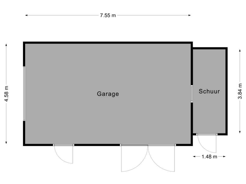 Bekijk plattegrond van Garage van Veeningen 2