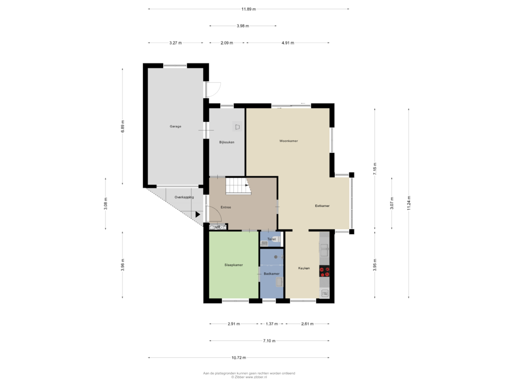 Bekijk plattegrond van Begane Grond van Leo Steenhuisoord 1