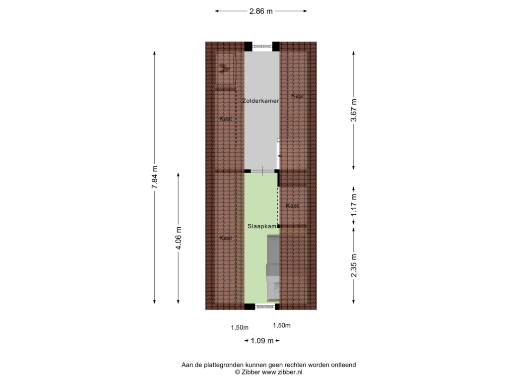 Bekijk plattegrond van Eerste Verdieping van Fresia 24