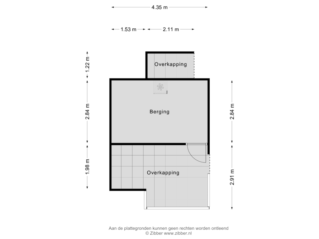 Bekijk plattegrond van Berging van Fresia 24