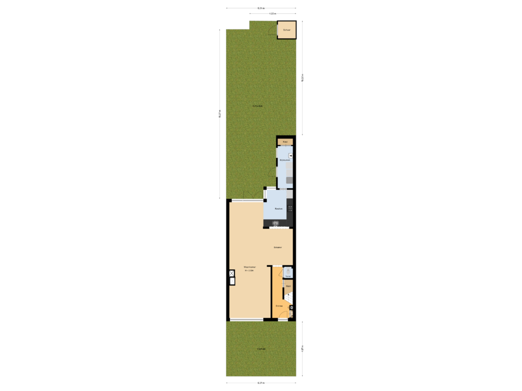 View floorplan of Situatie of Sir Winston Churchillln 392