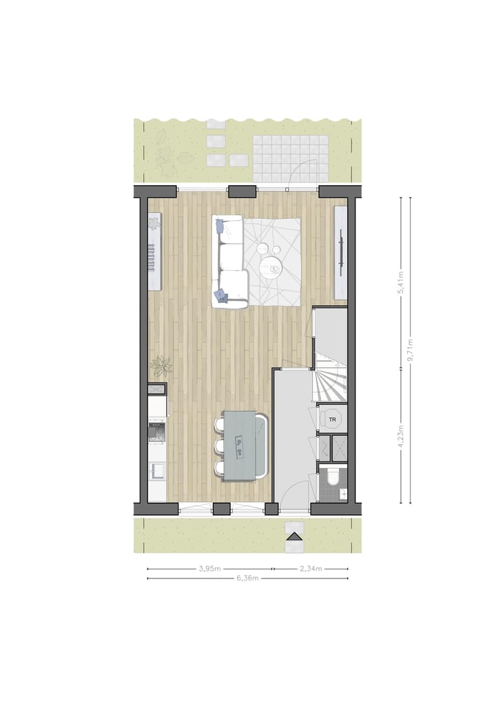 Foto 5 van Stadshuizen (Bouwnr. 33)