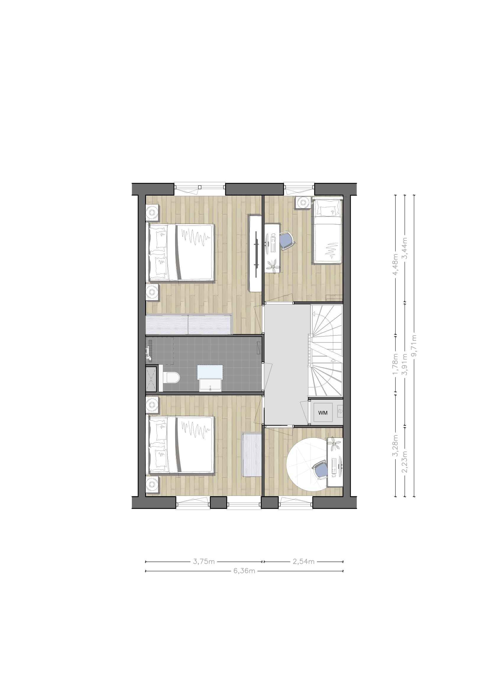 Foto 6 van Stadshuizen (Bouwnr. 33)