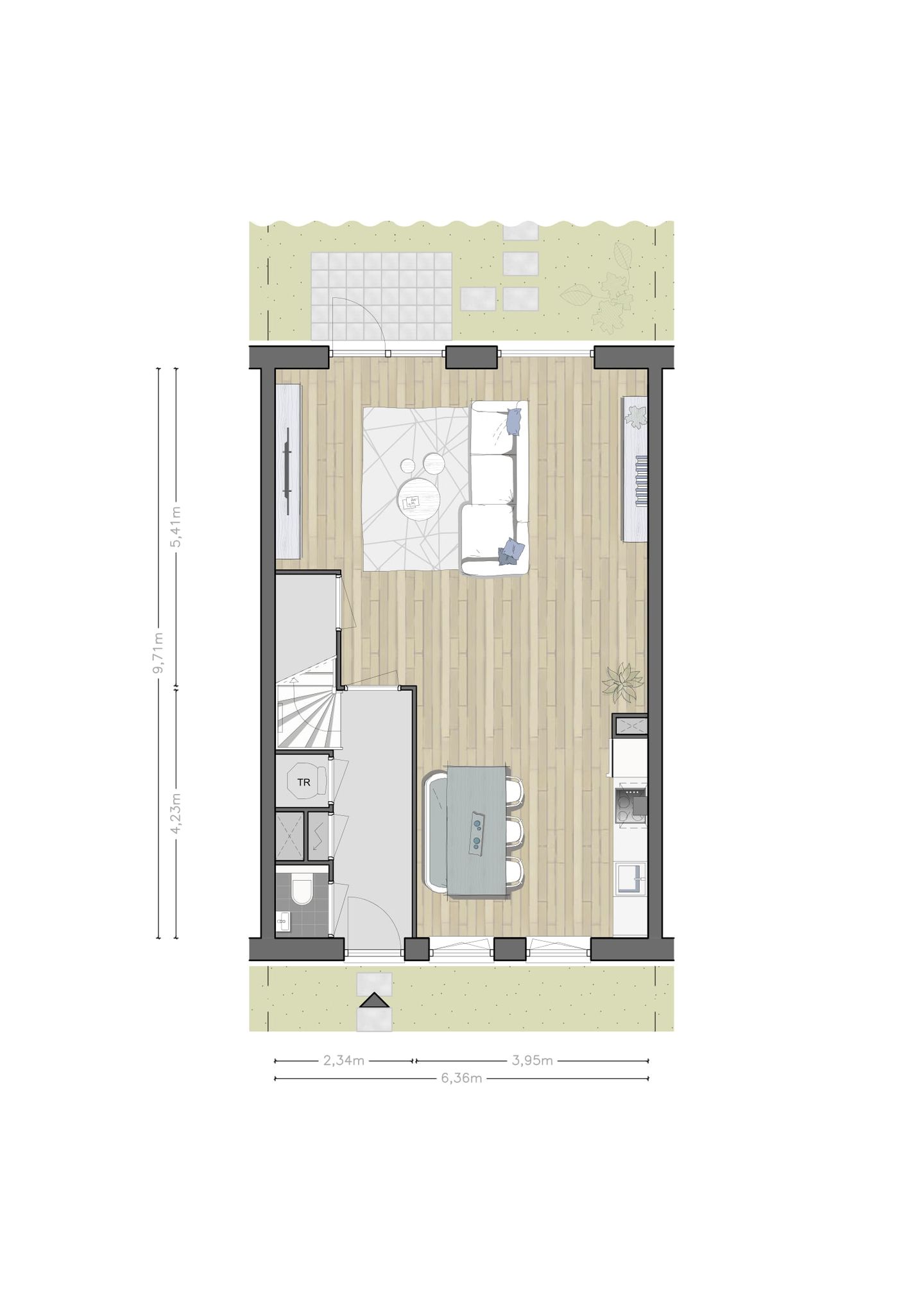 Foto 5 van Stadshuizen (Bouwnr. 36)