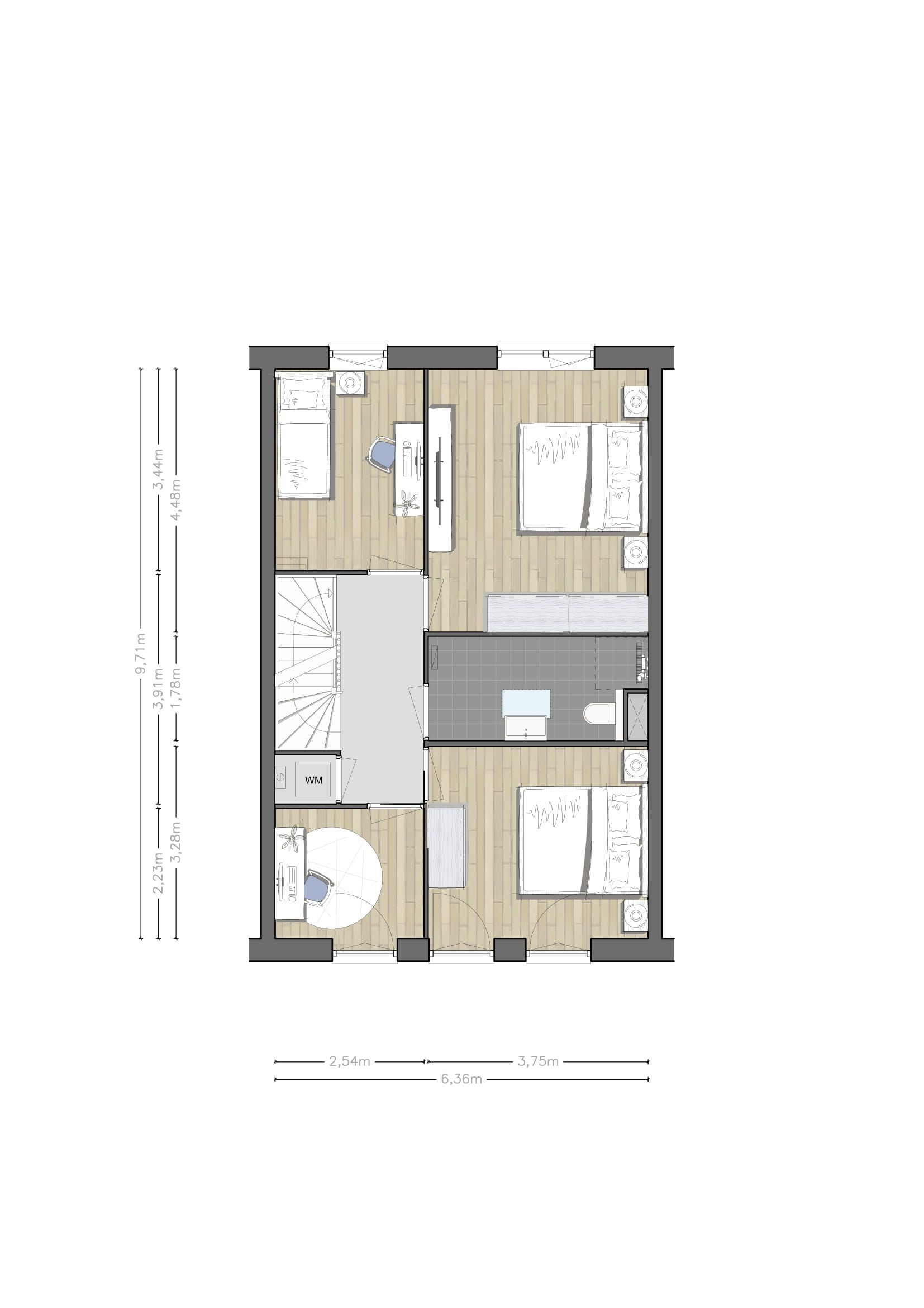 Foto 6 van Stadshuizen (Bouwnr. 36)