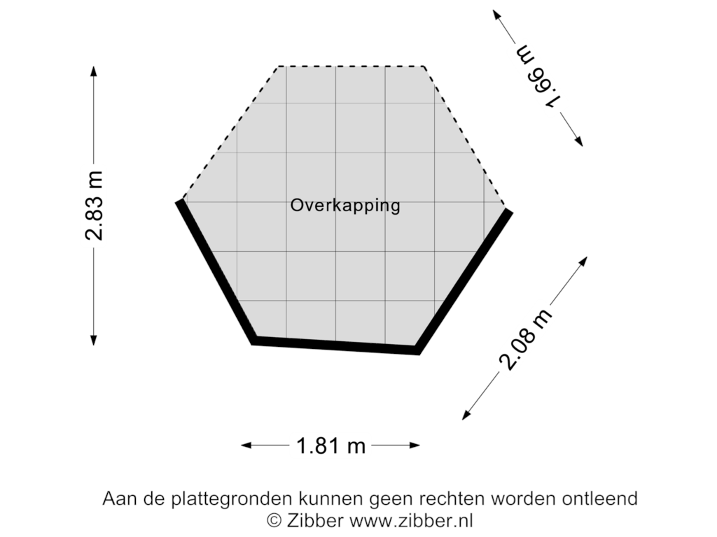 Bekijk plattegrond van Overkapping van Duinweg 93