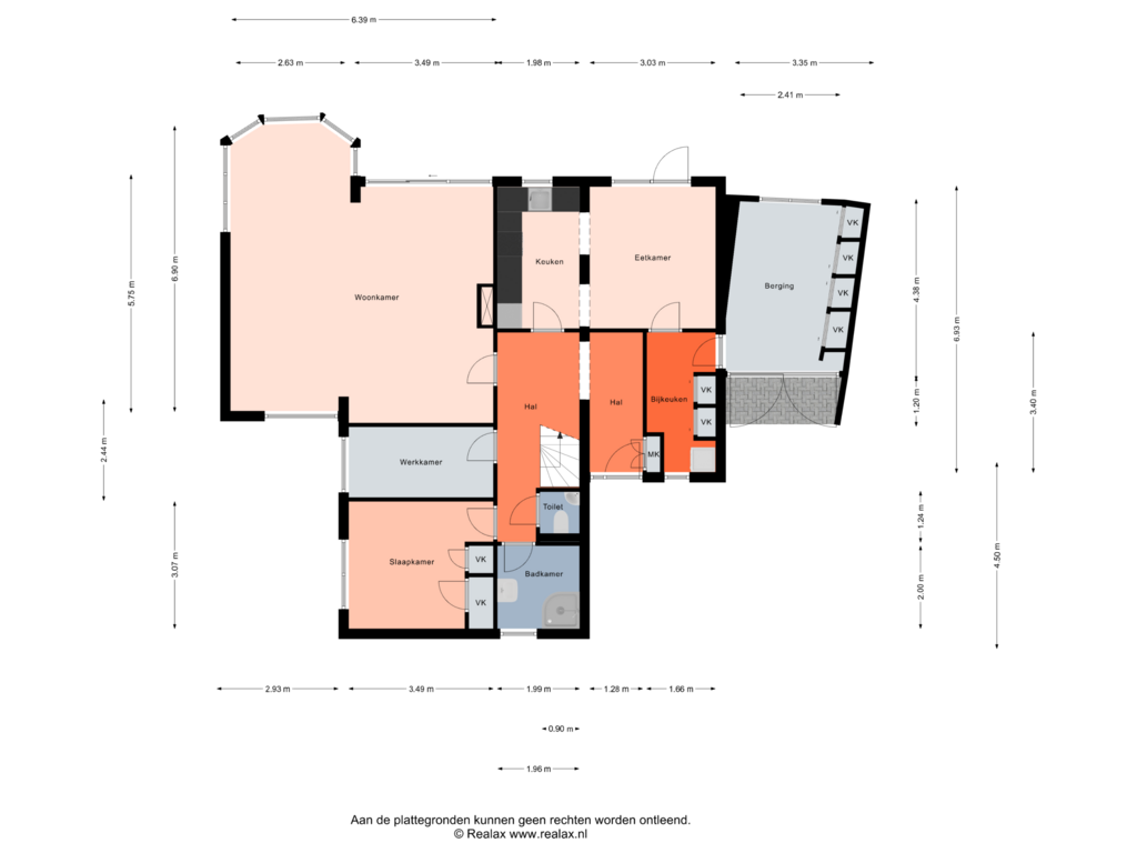 Bekijk plattegrond van Begane grond van Pelzerpark 62